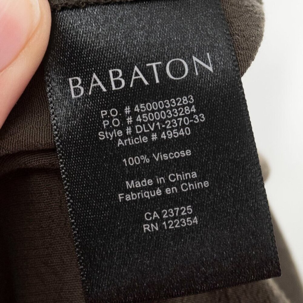 Aritzia Babaton Olivier Draped Zip lightweight front Jersey Moto sweater/jacket - Picture 5 of 7